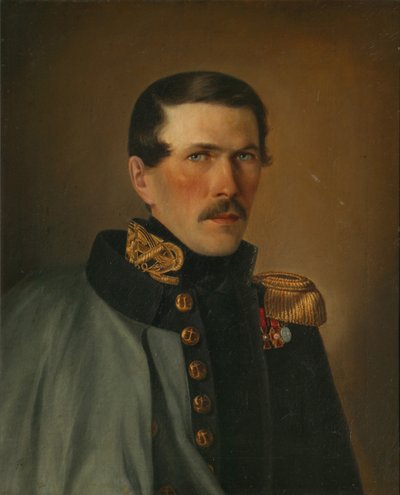 Retrato de un oficial de marina de Alexei Vasilyevich Tyranov