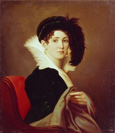 Retrato de Maria Petrovna Buyalskaya, 1824 de Alexei Yegorovich Yegorov