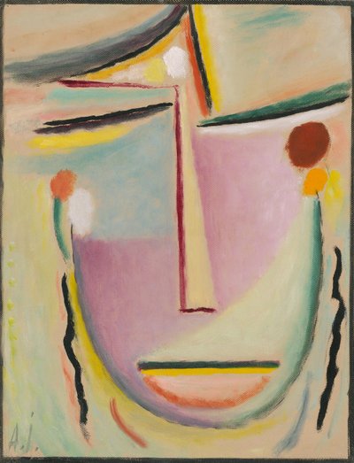 Cabeza abstracta de Alexej von Jawlensky