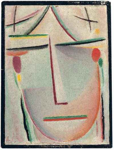 Cabeza abstracta de Alexej von Jawlensky