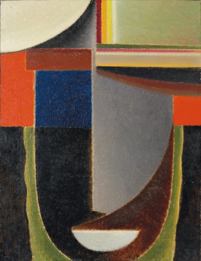Cabeza abstracta: Andante de Alexej von Jawlensky
