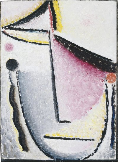 Cabeza Abstracta: Pensativo, 1929-1930 de Alexej von Jawlensky