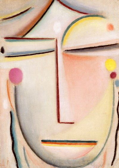 Abstracto de una cabeza: Luz de la mañana, c.1920 de Alexej von Jawlensky