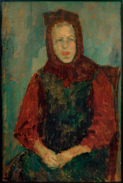 Niña campesina con cofia de Alexej von Jawlensky
