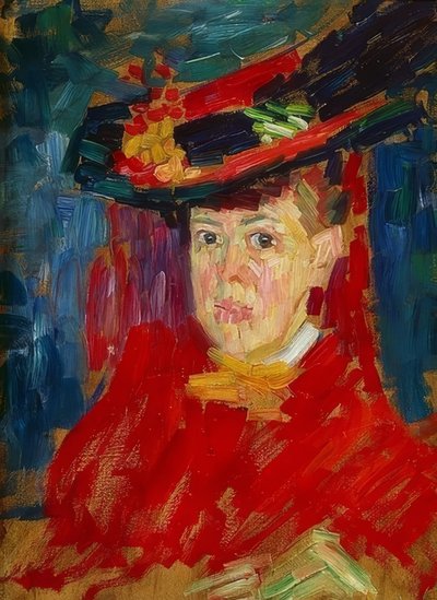 Retrato de Marianne von Werefkin de Alexej von Jawlensky