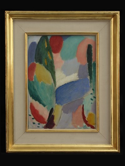 Calle Azul, 1916 de Alexej von Jawlensky