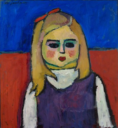 Niño, c.1909 de Alexej von Jawlensky