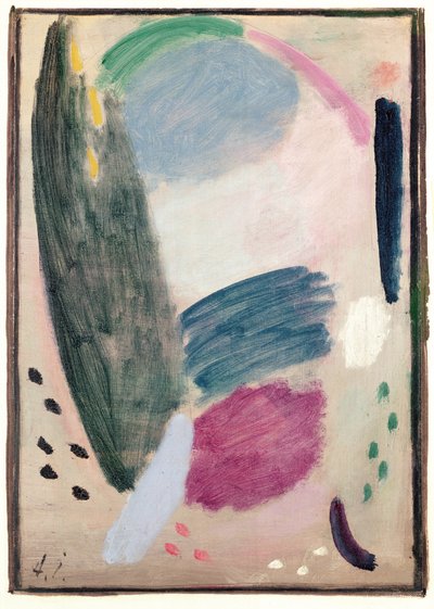 Soñando, Domingo por la Mañana, Ascona de Alexej von Jawlensky