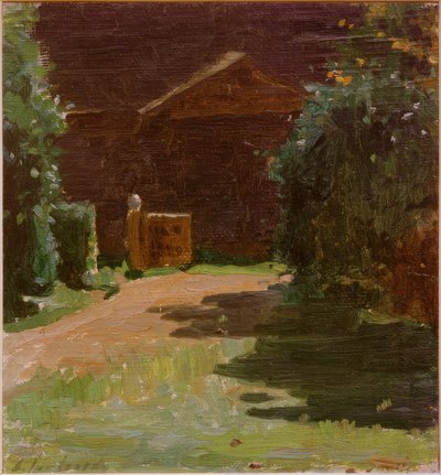 Entrada al Castillo Ansbaki de Alexej von Jawlensky