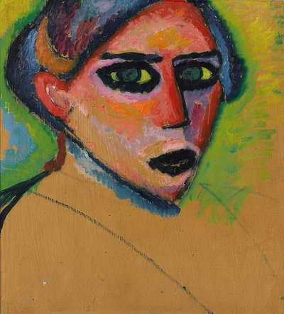 Rostro de mujer de Alexej von Jawlensky