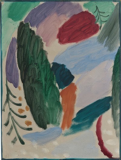 Día helado. 1915 de Alexej von Jawlensky