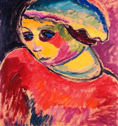 Sombrero Verde de Alexej von Jawlensky
