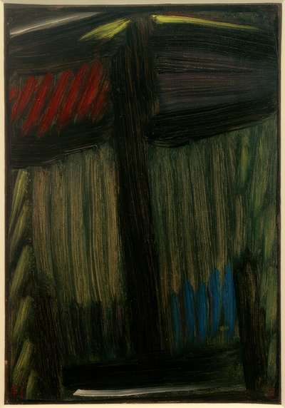 Gran meditación: La noche de invierno de Alexej von Jawlensky