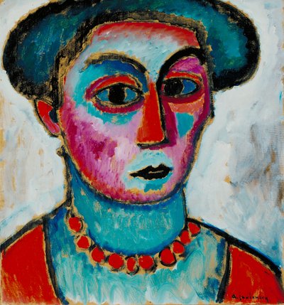 Cabeza de una Mujer, c.1912 de Alexej von Jawlensky