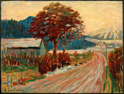 Carretera en Füssen de Alexej von Jawlensky
