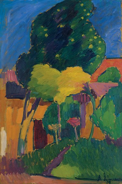 Murnau, 1908 de Alexej von Jawlensky