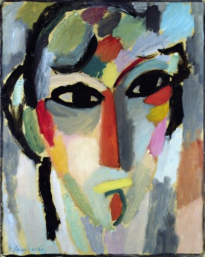 Cabeza mística, c.1918 de Alexej von Jawlensky