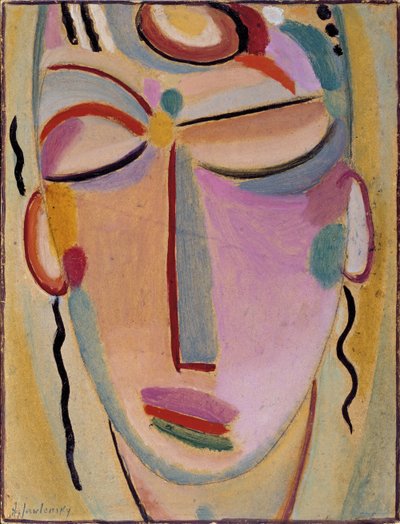 Cabeza Mística: Meditación de Alexej von Jawlensky