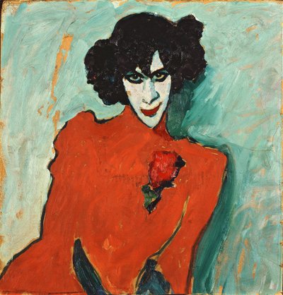 Retrato de Alexander Sakharoff de Alexej von Jawlensky