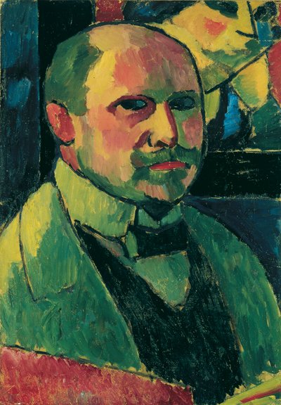Auto retrato de Alexej von Jawlensky