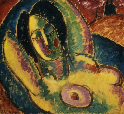Durmiendo, 1912 de Alexej von Jawlensky