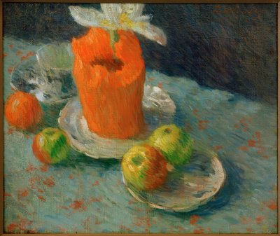 Naturaleza muerta en azul de Alexej von Jawlensky