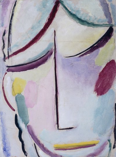 El rostro del Salvador de Alexej von Jawlensky