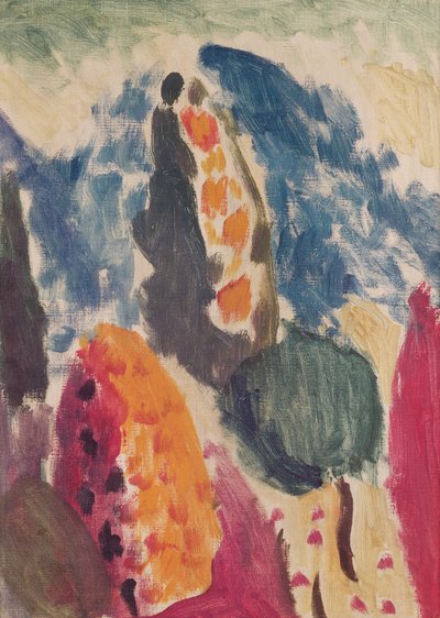 Variación IV, 1916 de Alexej von Jawlensky