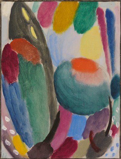 Variación: aroma y frescura Holanda, 1918 de Alexej von Jawlensky