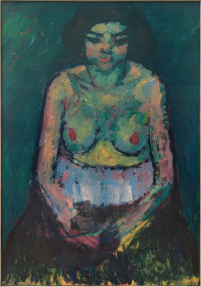 Semidesnudo femenino de Alexej von Jawlensky