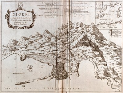 Algeri, Argelia - por A de Alexis Hubert Jaillot