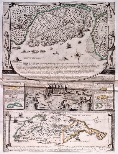 Francia Guayana, América del Sur - por A de Alexis Hubert Jaillot