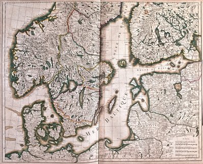 Noruega, Dinamarca, Finlandia y el mar Báltico - por A de Alexis Hubert Jaillot