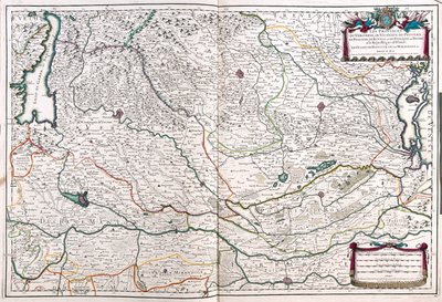 Verona, Vicenza, Padua, Polesine y Rovigo, Italia - por A de Alexis Hubert Jaillot