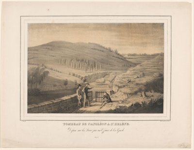 Tumba de Napoleón en Santa Elena
Tombeau de Napoléon a Ste. Helêne (título en el objeto) de Alexis Bafcop