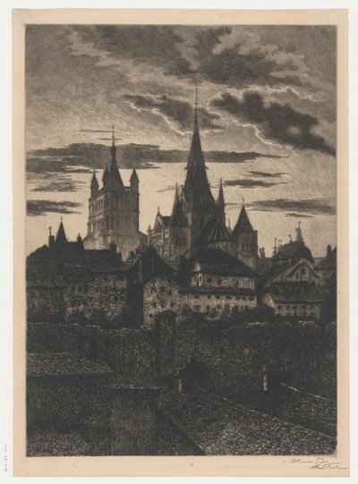Vista de Lausana
Lausana (título en el objeto) de Alexis Forel