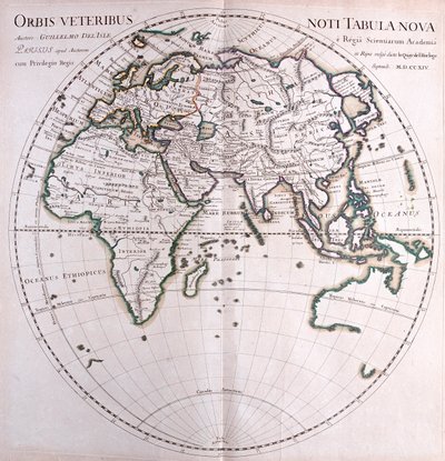 Mapa mundial de Alexis Hubert Jaillot