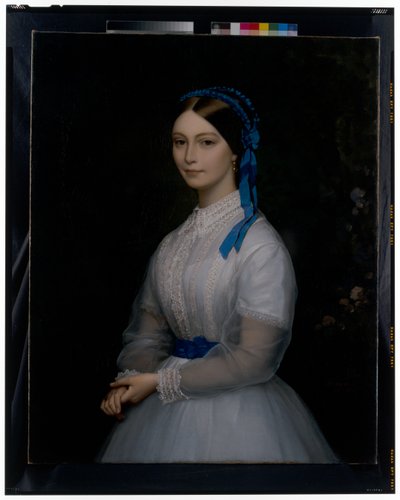 Retrato de Mademoiselle Mathilde de Nédonchel de Alexis Joseph Perignon