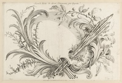 Segunda parte de diversos ornamentos por Peyrotte de Alexis Peyrotte