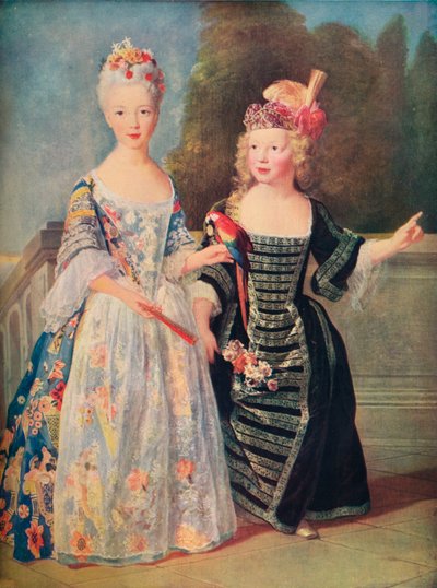 Mademoiselle De Bethisy y su hermano, c. 1715, 1911 de Alexis Simon Belle