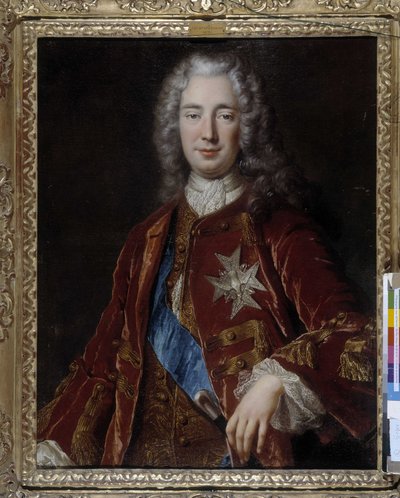 Retrato de un caballero del Espíritu Santo de Alexis Simon Belle