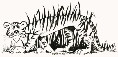 Averigua: ¿Por qué los tigres tienen rayas de Alf Saporito