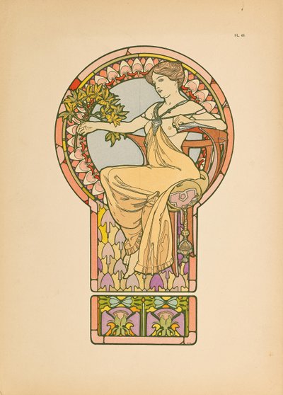 Documentos Decorativos, 1902 de Alfons Marie Mucha