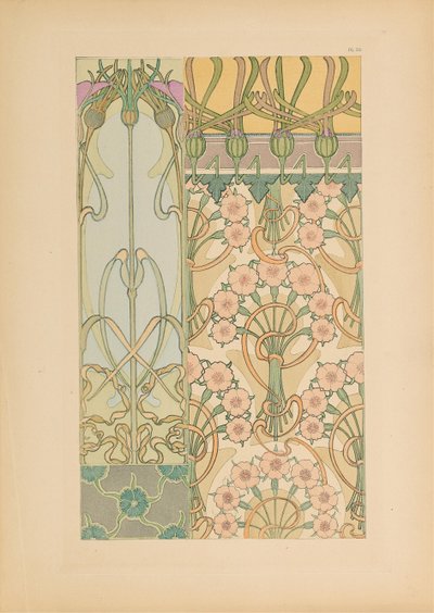 Documentos Decorativos, 1902 de Alfons Marie Mucha