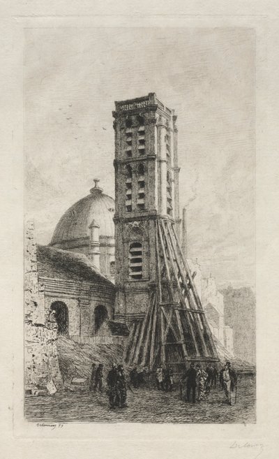 La Iglesia Saint-Roch de Alfred Alexandre Delauney