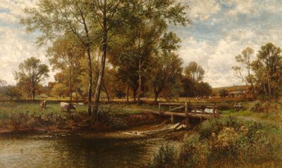 En los prados, Youngsbury, 1900 de Alfred Augustus Glendening