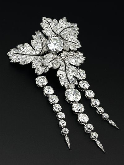 Broche "Feuilles de Groseillier", c.1855 de Alfred Bapst
