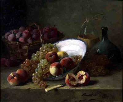 Bodegón de Cocina de Alfred Brunel de Neuville