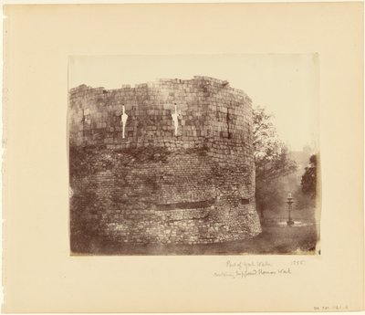 Parte de las murallas de York de Alfred Capel Cure