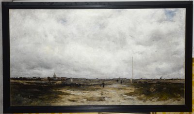 El Campo de Marte, después de la Exposición de 1878, hacia 1882 (óleo sobre lienzo) de Alfred Casile